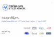 Personal Data and Trust Network inaugural Event   11 march 2015 - record