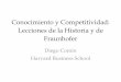 “Conocimiento y Competitividad: Lecciones de la Historia y de Fraunhofer"