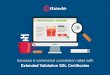 Maximise consumer trust with Extended Validation SSL certificates from Thawte