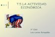 T5. La actividad economica