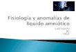 Fisiología y anomalías de liquido amniótico