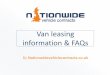 Nationwide Vehicle Contracts - Van Info FAQs