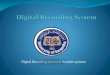 Digital recording system (Geo Physics)