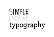 Simple responsive typography