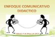 Enfoque comunicativo didactico
