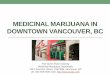 Medicinal Marijuana in Downtown Vancouver BC