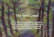 The New Creed - from "We are not alone, we live in God's world"