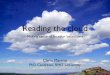 Reading the cloud: Making sense of location based data
