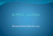 U-PCLG general group updates September 2014