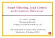 Smart Metering, Load Control and Customer Behaviour – Task 15 - IEA DSM Programme