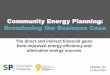 Community Energy Planning: Broadening the Business Case