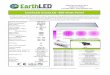 Earth led growled high powered panel   400 watt
