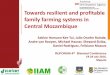 Towards resilient and profitable family farming systems in central Mozambique