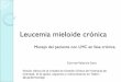 Manejo del paciente con leucemia mieloide crónica en fase crónica desde el Servicio de Farmacia del hospital