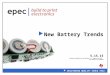 New Battery Technology Developments