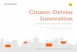 Citizen-driven Innovation by World Bank