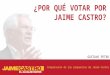 Comparación de propuestas entre Jaime Castro y Gustavo petro