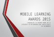 Mobile learning awards 2015 - Singuerlín 3.0
