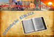 37   Estudo Panorâmico da Bíblia (Introdução ao Antigo Testamento)