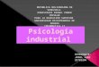 Josel psicologia industrial