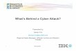 IBM Canada: What's Behind a Cyber Attack?