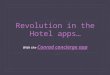 Revolution in Hotels app with the Conrad Hotels & Resorts app