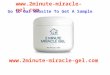 2 minute miracle gel skin care examples