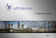Presentacion Ultravox Argentina