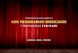 Propuesta de formato y análisis de la evolución de los programas musicales
