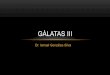 Gálatas iii a