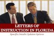 Letters of Instruction in Florida: Specific Details, Updates, Options