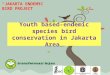 Jakarta endemic bird project