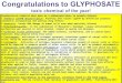 Glyphosate power point