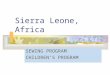 Sierra leone, Africa