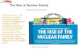 The Rise Of Nuclear Family