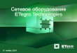 Сетевое оборудование ETegro Technologies