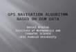 Daniel Khachay - GPS navigation algorithm based on osm data
