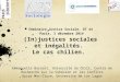 (In)justices sociales et inégalités. le cas chilien   barozet, mac-clure 031214