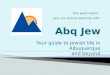 Advertise with Abq Jew