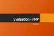 Evaluation   fmp
