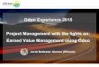 Odoo experience 2015   earned value management