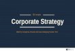 Corporate Strategy: Identifying disruptive threats and emerging trends
