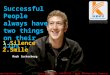 Thought of the day from Mark Zuckerberg - Facebook