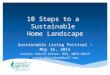 10 Steps to a Sustainable Home Landscape