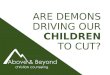 Are Demons Driving Our Children to Cut?