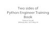 Two sides of "Python Engineer Training Book"