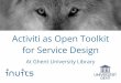 Activiti as Open Toolkit for Service Design