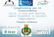 Crowdfunding per il finanziamento