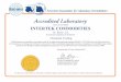 A2 la iso 17025 accreditation certificate