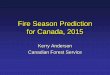 ICLR Forecast Webex: 2015 wildfire Season (June 8, 2015)